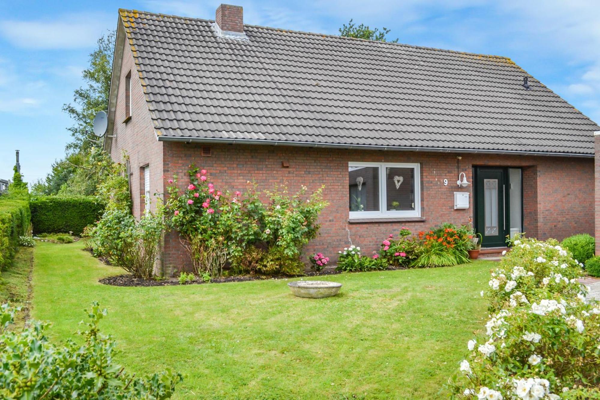 Ferienhaus Am Wasser Hinte Exterior foto